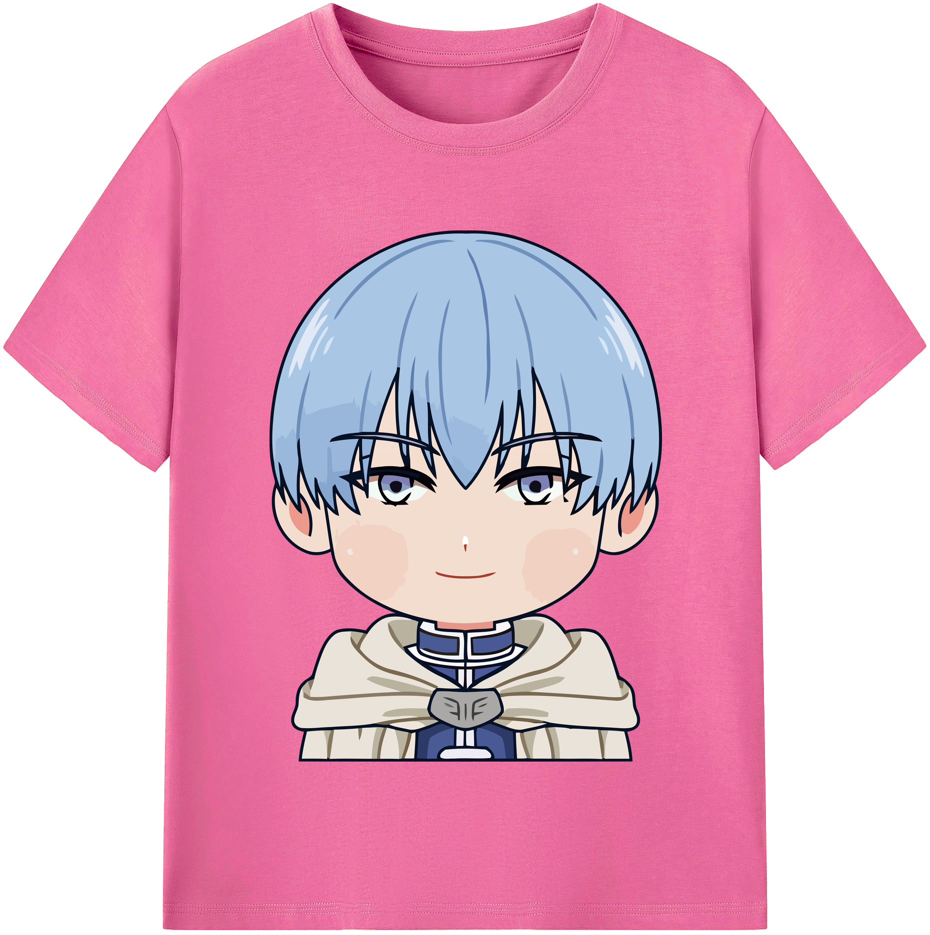 （画像用） 葬送のフリーレン Frieren レディースカジュアルプリントTシャツ（綿100％）